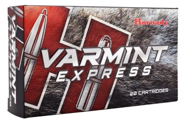 HORNADY VARMINT EXPRESS AMMUNITION 223 REMINGTON 55 GRAIN V-MAX BOX OF 20