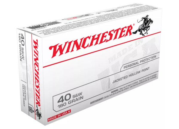 WINCHESTER USA AMMUNITION 9MM LUGER 115 GRAIN JACKETED HOLLOW POINT