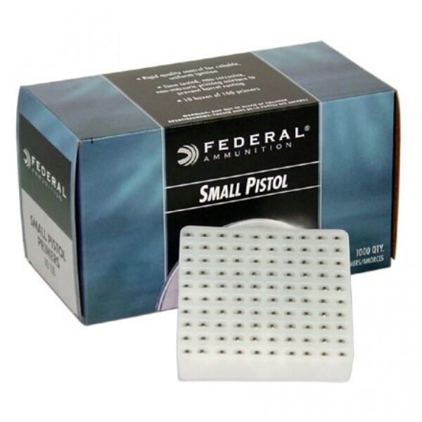 Federal Small Pistol #100 Primers | 1,000 Count - Primers Shop Canada
